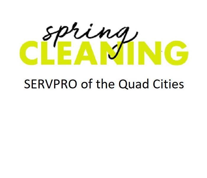 Wording, Spring Cleaning, SERVPRO of the quad cities